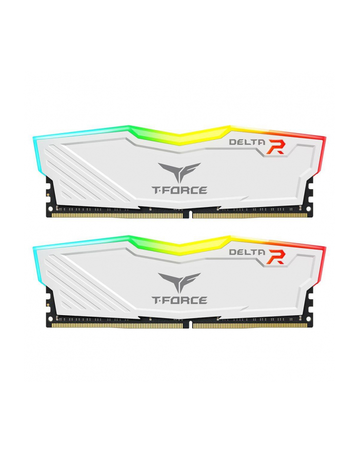 Team Group DDR4 -16GB - 3200 - CL - 16 T-Force Delta Kolor: BIAŁY Dual Kit główny