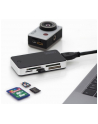 digitus Czytnik kart 5-portowy USB 3.0 SuperSpeed, All-in-one, Czarno-srebrny - nr 17