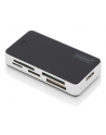 digitus Czytnik kart 5-portowy USB 3.0 SuperSpeed, All-in-one, Czarno-srebrny - nr 19