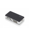 digitus Czytnik kart 5-portowy USB 3.0 SuperSpeed, All-in-one, Czarno-srebrny - nr 1