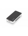 digitus Czytnik kart 5-portowy USB 3.0 SuperSpeed, All-in-one, Czarno-srebrny - nr 3