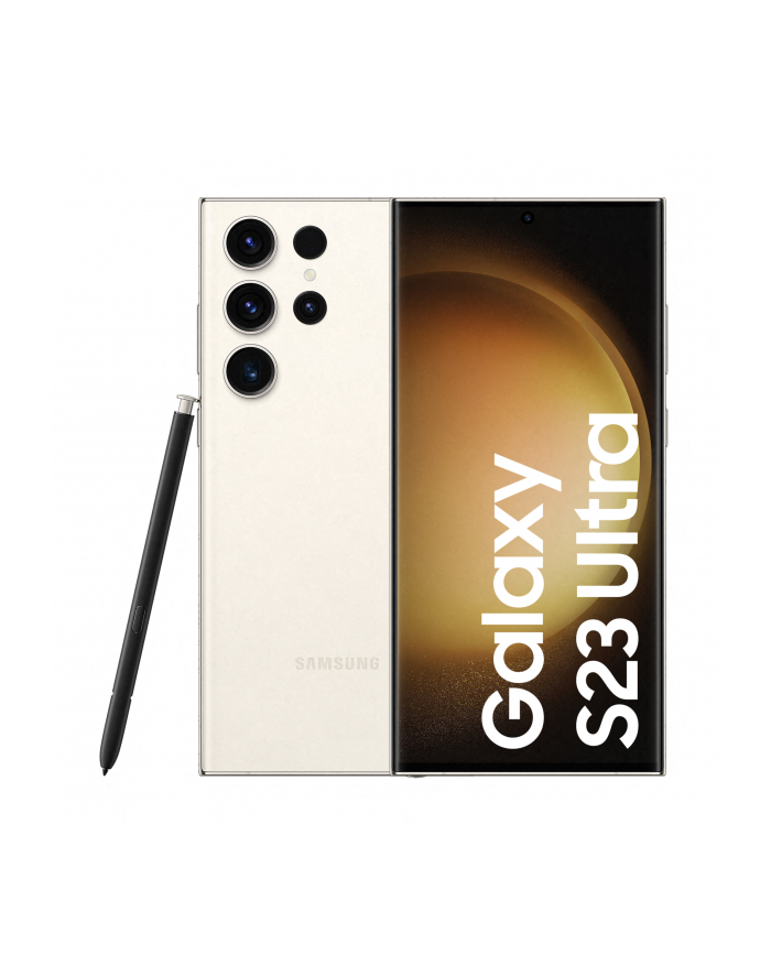 Smartfon Samsung Galaxy S23 Ultra (S918) 5G 8/256GB Cream główny