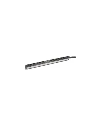 digitus Listwa zasilająca PDU 19' RACK, 12x gniazdo Schuko, 2x 2m wtyk Unischuko, 16A, zabezpieczenie przeciążeniowe, profil aluminiowy nr 2
