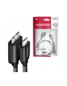 axagon BUMM3-CM10AB Kabel Micro-B USB,  USB-C 3.2 Gen 1, 1m, 3A, ALU, PVC Czarny - nr 12