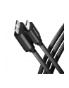 axagon BUMM3-CM10AB Kabel Micro-B USB,  USB-C 3.2 Gen 1, 1m, 3A, ALU, PVC Czarny - nr 14