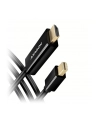 axagon Konwerter/kabel aktywny RVDM-HI14C2  Mini DP > HDMI 1.4 kabel 1.8m4K/30Hz - nr 17
