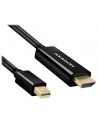 axagon Konwerter/kabel aktywny RVDM-HI14C2  Mini DP > HDMI 1.4 kabel 1.8m4K/30Hz - nr 29