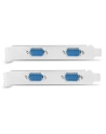 axagon PCEA-S4N Kontroler PCIe 4x port szeregowy (RS232) 250 kbps, w zestawie SP ' LP - nr 15