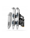 axagon PCEA-S4N Kontroler PCIe 4x port szeregowy (RS232) 250 kbps, w zestawie SP ' LP - nr 1