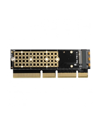 axagon PCEM2-1U Adapter wewnętrzny PCIe x16/x8/x4, M.2 NVMe M-key slot, 1U