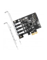 axagon Kontroler PC(wersja europejska)-43RS PCIe 4x port USB 3.2 GEN 1, UASP VIA, 15-pin SATA zasilacz - nr 17