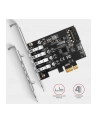 axagon Kontroler PC(wersja europejska)-43RS PCIe 4x port USB 3.2 GEN 1, UASP VIA, 15-pin SATA zasilacz - nr 5