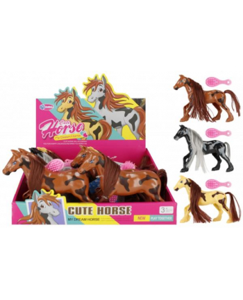 euro-trade Konik z akcesoriami 14cm mix Mega Creative 510700 p12  cena za 1 sztukę
