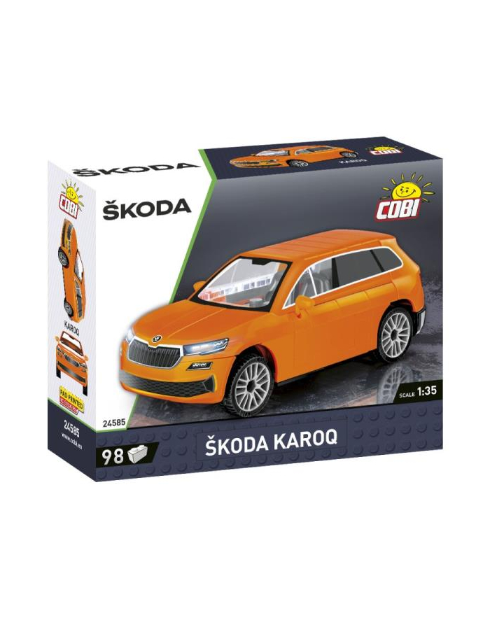 COBI 24585 Cars Skoda Karoq 98 klocków główny