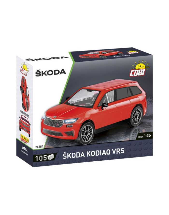 COBI-24584 Cars Skoda Kodiaq VRS 105 klocków główny