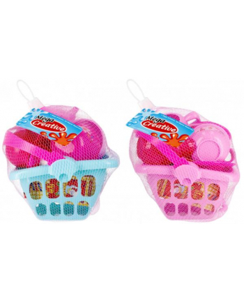 euro-trade Naczynia kuchenne koszyk w siatce mix Mega Creative 511345