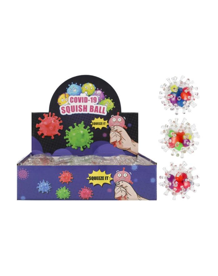 euro-trade Piłka Wyciskana Kulki 8cm 511016 Mega Creative mix cena za 1 szt główny