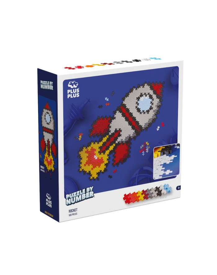 dante Plus Plus Puzzle by number Rakieta 500 elementów 3930 główny