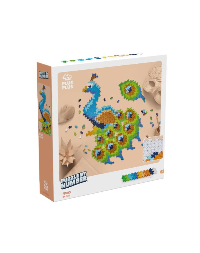 dante Plus Plus Puzzle by number Paw 800 elementów 3931 główny