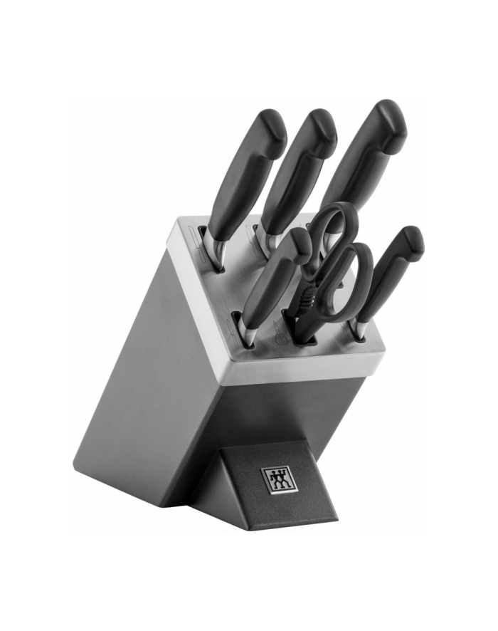 zwilling Zestaw 5 noży w bloku Four Star, szary główny