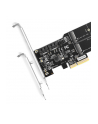 axagon PCES-SA4M2 Kontroler PCIe 2x wewnętrzny port SATA 6G + 2x wewnętrzny port M.2 B-key SATA, SP ' LP - nr 15
