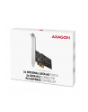 axagon PCES-SA4M2 Kontroler PCIe 2x wewnętrzny port SATA 6G + 2x wewnętrzny port M.2 B-key SATA, SP ' LP - nr 3