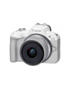 canon Aparat bezlusterkowy EOS R50 WHT +RF-S 18-45 IS STM 5812C013 - nr 47
