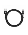 tb Kabel USB-USB C 1.5m czarny sznurek premium - nr 6