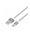 tb Kabel USB-USB C 1.5m szary sznurek premium - nr 2