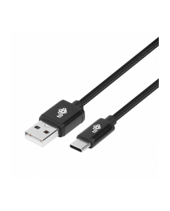 tb Kabel USB-USB C 3 m. czarny sznurek