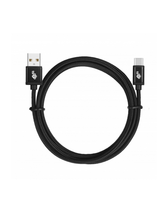 tb Kabel USB-USB C 3 m. czarny sznurek główny