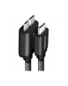 axagon BUMM3-CM10AB Kabel Micro-B USB,  USB-C 3.2 Gen 1, 1m, 3A, ALU, PVC Czarny - nr 10