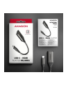 axagon Adapter RVC-HI2M  USB-C -> HDMI 2.0 4K/60Hz Aluminum, 25cm kabel - nr 10