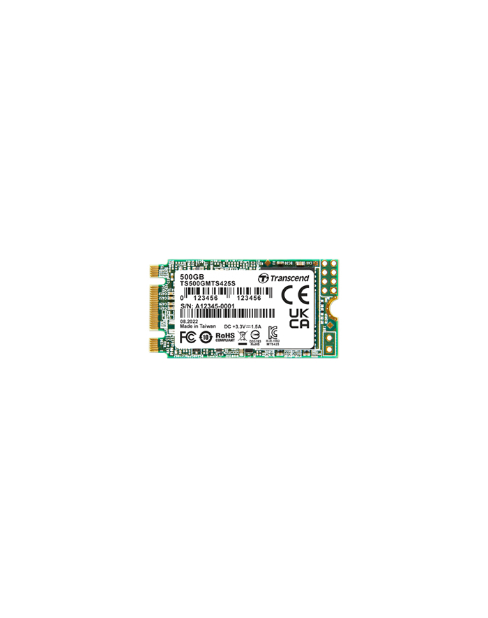 TRANSCEND 500GB M.2 2242 SSD SATA3 B+M Key TLC główny