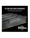 CORSAIR VENGEANCE 64GB 4x16GB DDR5 6200MT/s DIMM Unbuffered 32-38-38-80 OC PMIC XMP 3.0 Black Heatspreader Black PCB 1.4V - nr 11