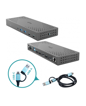 I-TEC USB 3.0 USB-C Thunderbolt 3x 4K Docking Station Gen 2 + Power Delivery 100W