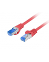 LANBERG Patchcord Kat.6A S/FTP LSZH CCA 0.25m czerwony - nr 7