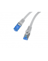 LANBERG Patchcord Kat.6A S/FTP LSZH CCA 0.25m szary - nr 3