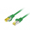 LANBERG Patchcord Kat.6A S/FTP LSZH CU 0.25m zielony - nr 4