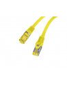 LANBERG Patchcord Kat.6A S/FTP LSZH CU 0.25m żółty - nr 3