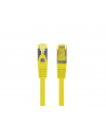 LANBERG Patchcord Kat.6A S/FTP LSZH CU 0.5m żółty - nr 2