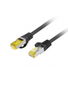 LANBERG Patchcord Kat.6A S/FTP LSZH CU 1m czarny - nr 7