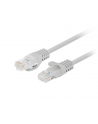 LANBERG Patchcord Kat.5e UTP 7.5m szary - nr 1