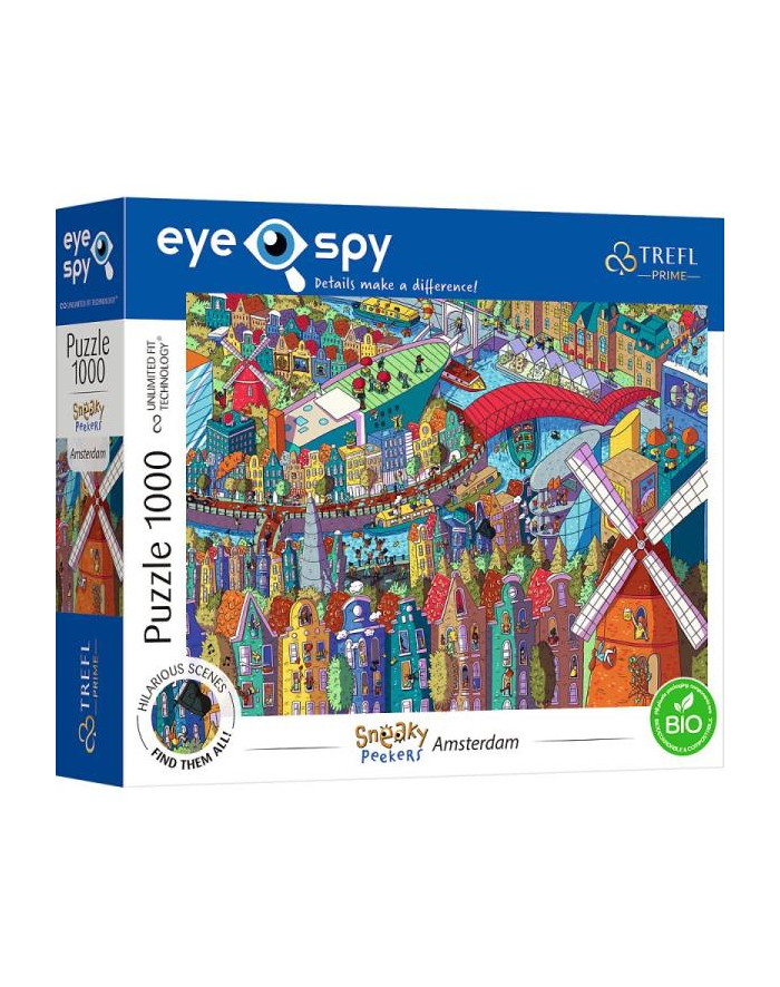 Puzzle 1000el Eye-Spy Amsterdam 10710 Trefl główny