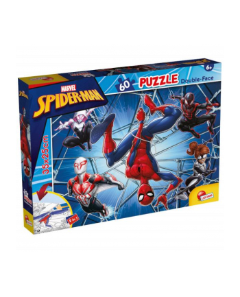 lisciani giochi Puzzle podłogowe dwustronne M-Plus 60el Marvel Spiderman 99634 LISCIAN