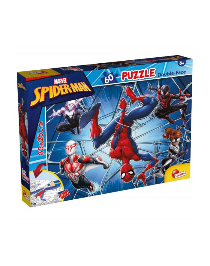 lisciani giochi Puzzle podłogowe dwustronne M-Plus 60el Marvel Spiderman 99634 LISCIAN główny