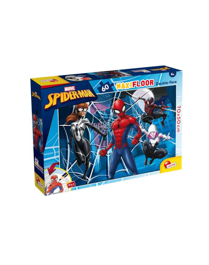 lisciani giochi Puzzle podłogowe dwustronne Maxi Floor 60el Marvel Spiderman 99757 LISCIAN główny