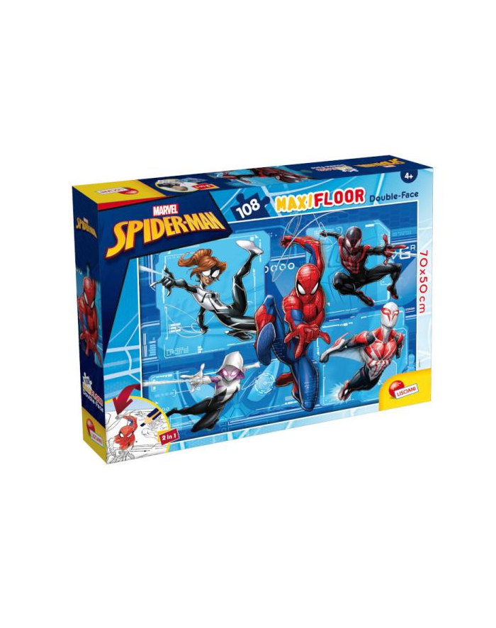 lisciani giochi Puzzle podłogowe dwustronne Maxi Floor 108el Marvel Spiderman 99764 LISCIAN główny