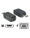 delock ADAPTER USB Mini(F)->USB Micro(M)+Nikiel - nr 3