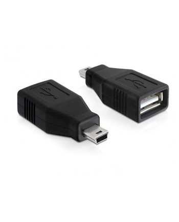 delock Adapter USB A(F)->USB Mini(M)